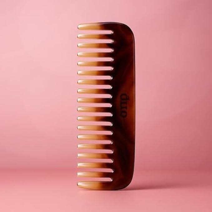 144 Pieces Large Shampoo Combs (15cm Brown - Wide Tooth Detangling Comb for Wet Hair – Scalp Massage & Salon Use – Plastic Comb for Men Women Kids)