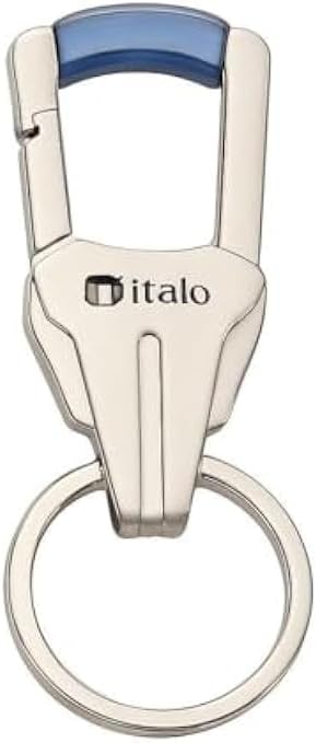 Key Holder 9.2x3 cm Compact Key Organizer Rack Hook Keychain Clip for Home Office Car