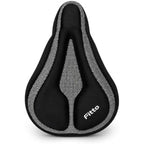 96 Pieces Bicycle Seat Covers (Padded Saddle Cushion with Breathable Mesh – Adjustable Drawstring and Non-Slip Fit for Road – Mountain and Exercise Bikes – Black)