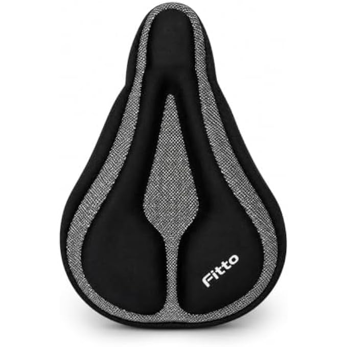 96 Pieces Bicycle Seat Covers (Padded Saddle Cushion with Breathable Mesh – Adjustable Drawstring and Non-Slip Fit for Road – Mountain and Exercise Bikes – Black)