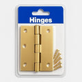 96 Pieces Copper Plated Hinges with Screws - Door & Cabinet Hinges (Butt Hinges for Furniture & Cupboard – Decorative Copper Finish)