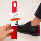 144 Pieces Plastic Shoe Horn Red - Long Shoehorns for Men & Women (Portable Shoe Aid for Boots and Shoes – Lightweight Travel Footwear Accessory)