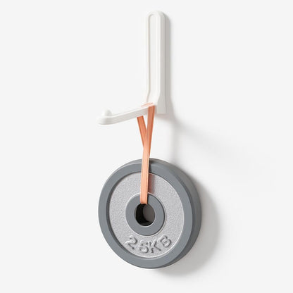 Adhesive Hanger Storage Tool – No-Drill Design – Strong Load-Bearing – White