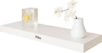 72 Pieces Wall Shelves (80x19.5cm – White Floating Shelf for Home Decor)