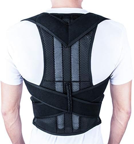 Fitto Magnetic Back Support, XL, Posture Corrector, Acrylonitrile Butadiene Styrene, For Back Pain Relief