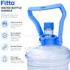120 Pieces Water Bottle Handles (Ergonomic Carry Handle for 3 & 5 Gallon Water Bottles – Durable Neck Clamp Lifter for Easy Carrying)