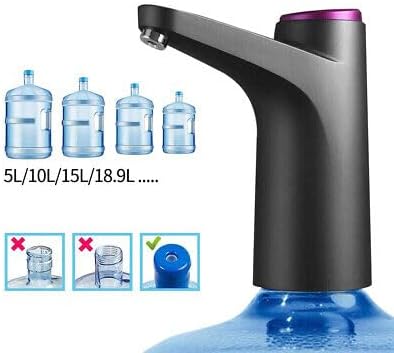 96 Pieces Water Dispensers (LED Indicator – 1500mAh USB Rechargeable – Silicone – Carafe/Bottle Compatible-Assorted)