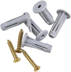144 Pieces Expansion Screws (13x8mm Pack of 3 - Wall Anchor Fixings Sleeve Anchor for Concrete Masonry Plasterboard)