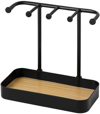 Jewelry Storage Box – Multi-Functional Design in White and Black