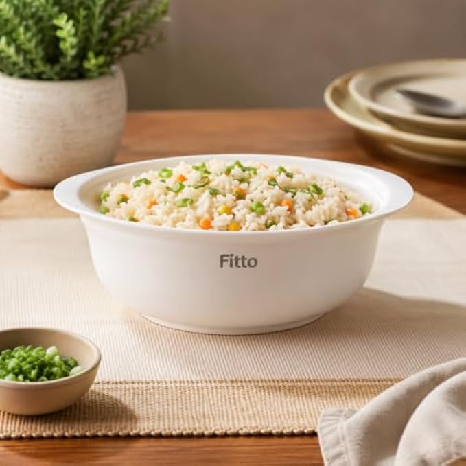 120 Pieces Serving Bowls (White Food-Grade Bowl for Rice – Salad – Snacks and Fruits – Microwave – Dishwasher and Freezer Safe)