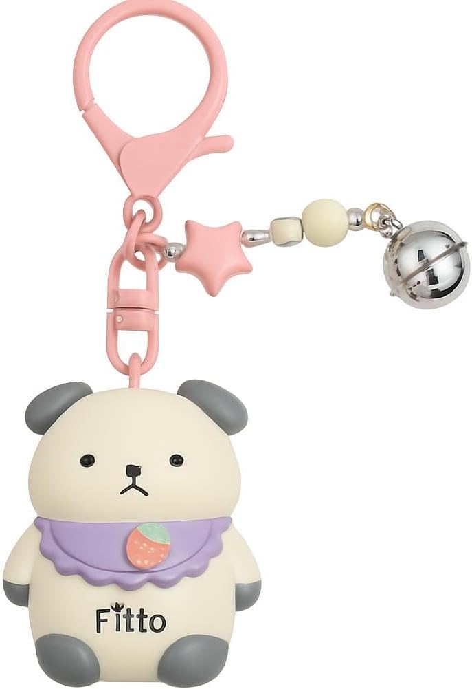 96 Pieces Bear 3D Doll Car Keychain -s
