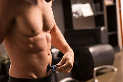 Solo Men's Cordless Shaver, Trimmer, and Edger – Precision Grooming Tool for Face and Body with Dual-Power Technology, 3 steps