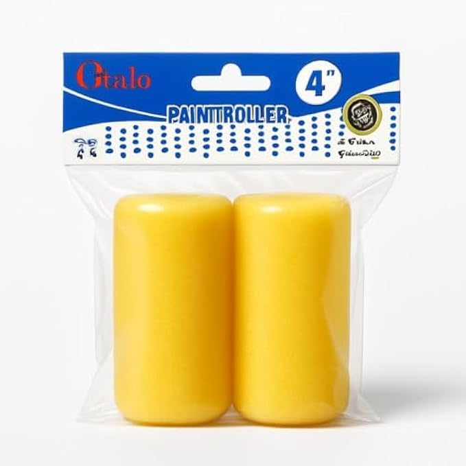 96 Pieces Paint Roller Pack of 2s (Paint Roller Set for Walls & Ceilings – Roller Brush for Emulsion and Latex Paints)