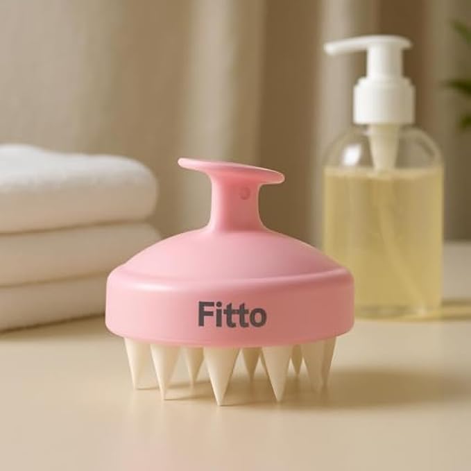 120 Pieces Shampoo Massage Comb Pink - Silicone Scalp Massager & Shampoo Brushes for Wet/Dry Hair (Detangling & Exfoliating Scalp Scrubber)