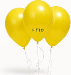 120 Pieces Matte Yellow Latex Balloons 50 Pieces 12 Party Balloons Non-Toxic Durable Wedding Birthday Baby Shower Sets