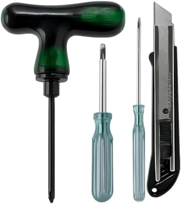 96 Pieces T-Ratchet Screwdriver Sets with Standard Screwdriver and Utility Blade - Compact Screwdriver Kit for Home Electronics DIY Repairs