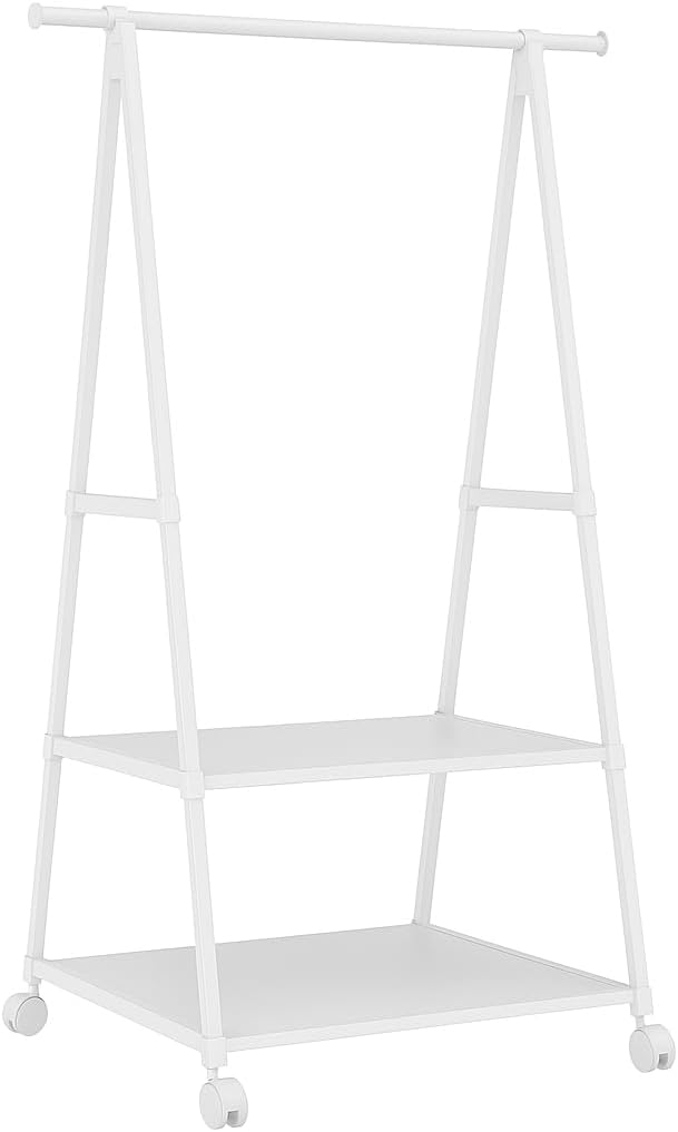 72 Pieces Coat Rack Multi-Functions (Removable for Bedroom – Hanging Clothes – with Wheels – Floor Standing Triangle Hanger – Coat Rack Stand – Color: LYJ3 2)