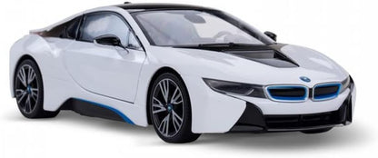 Radio Control 1:14 BMW i8 Car - Black | High-Performance Remote Control Sports Car Model | Authentic BMW Replica with Full Function R/C Controls, LED Lights, and Realistic Detailing