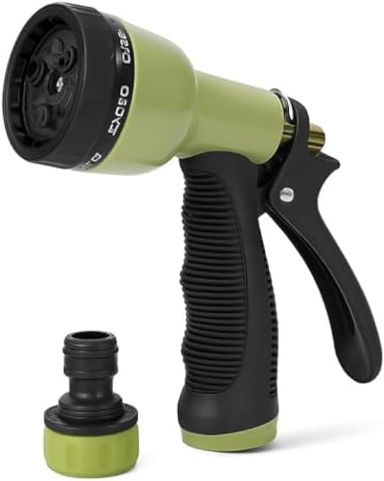96 Pieces Car Wash Water Gun - Adjustable Spray Nozzle Hose Spray Guns for Car Washing & Garden (Universal Hose Connector – Ergonomic Trigger)
