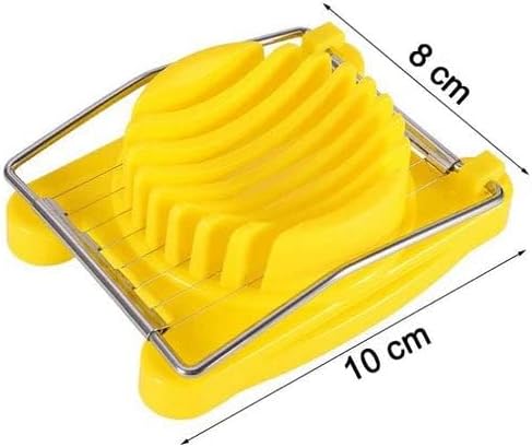 Stainless Steel Egg Cutters - Professional Egg Slicer for Perfect Slices & Wedges, Heavy Duty, Easy-to-Clean, Ideal for Kitchen, Cooking & Meal Prep
