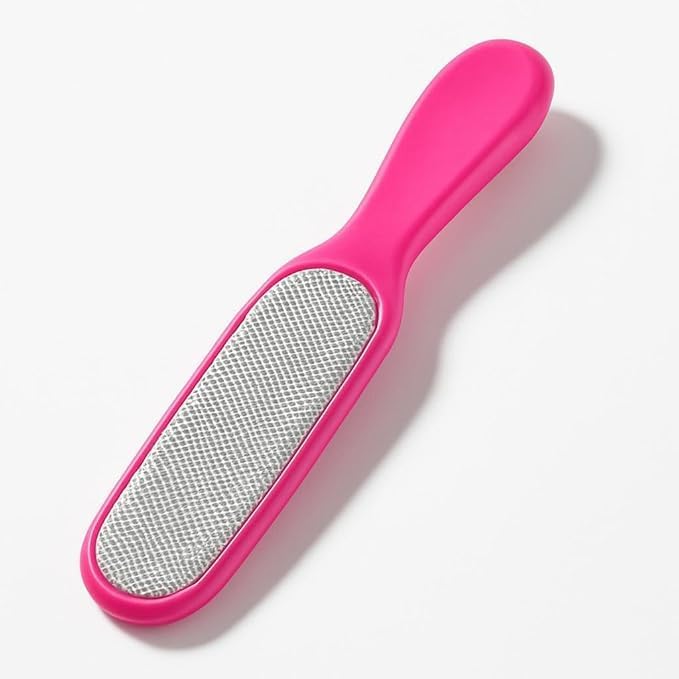 120 Pieces Foot Files with Handle (Pink - Callus Remover Pedicure Rasp for Dead Skin & Hard Heels – Foot Scrubber for Smooth Feet)
