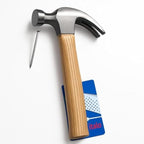 96 Pieces Claw Hammers (500g - 500g Hand Hammer for Carpentry & DIY – Nail Puller with Ergonomic Handle)