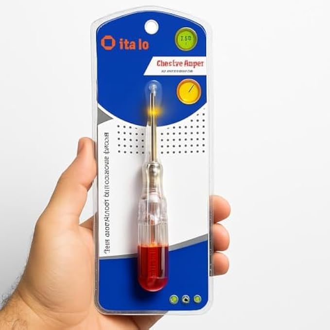 144 Pieces Non-Contact Voltage Tester Pens (Electric Tester for Live Wire Detection – AC Voltage Detector with LED & Audible Alarm – Pocket-Sized Safety Tool)