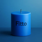 120 Pieces Blue Pillar Candle Unscenteds (5x5cm Long Burning – Smokeless White Wax Candle for Home Decor – Weddings & Events – Centerpiece – Relaxation – Home Décor – Wedding Decoration)
