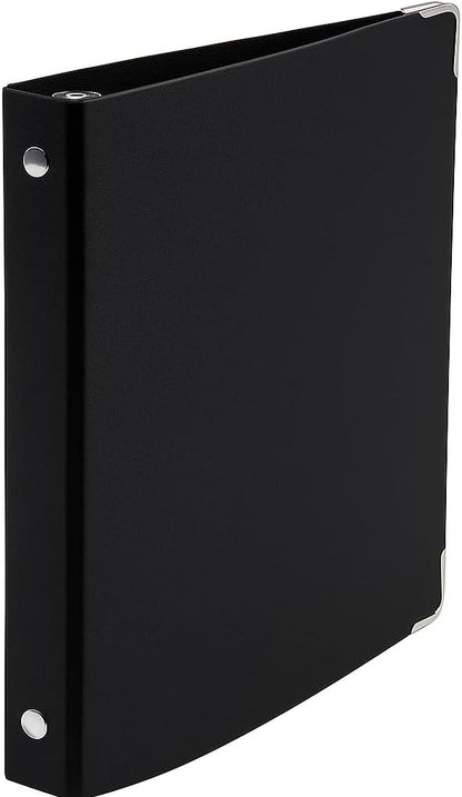 A5 Box File 1 PC 4 Holes Black for Document Storage and Organization