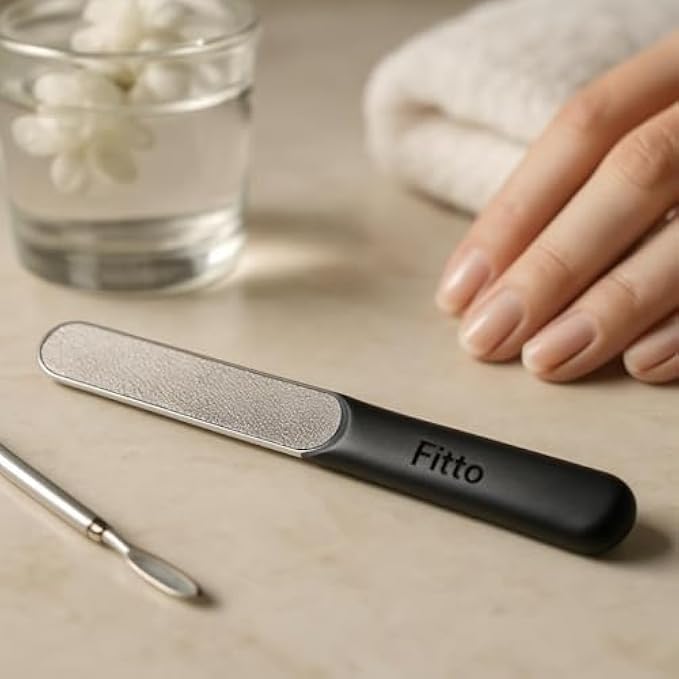 120 Pieces Black Nail File - Portable Emery Board Nail Filers for Fingernails & Toenails (Double-Sided Grit Manicure Pedicure)