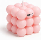 120 Pieces Pink Bubble Candles (5x6x5.3cm for Home Décor – Gifts & Relaxation – Trendy Decorative Candle Amazon.ae)