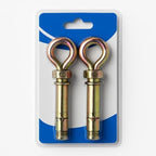 96 Pieces Expansion Screw Closed Hook Anchor Bolt - Wall Anchor Hook Bolts for Concrete Brick Masonry Screw Anchor Fixings (Pack of 2)