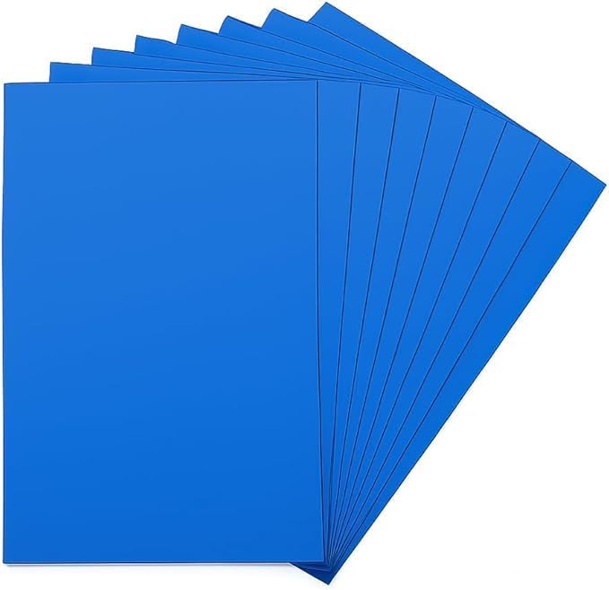 120 Pieces EVA Sponge Sticker 10 Pack A4s (21cm x 29.7cm for Crafts and DIY Projects)