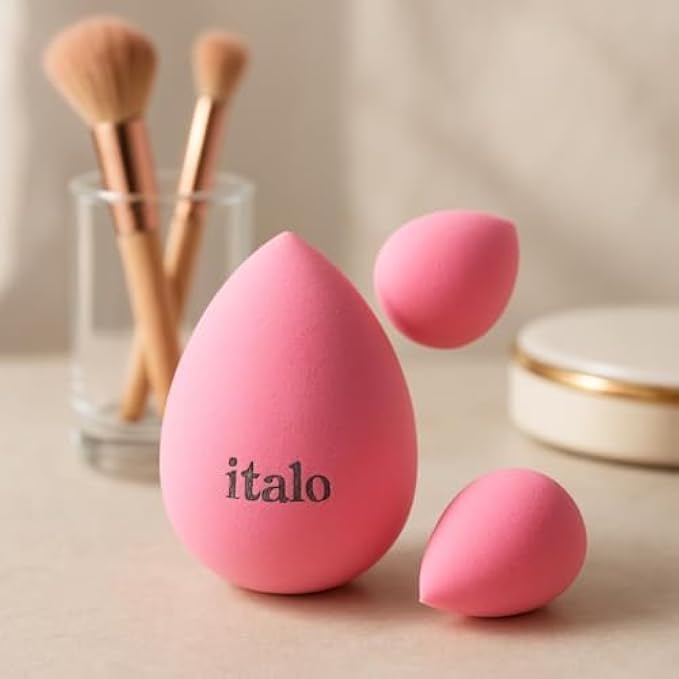 120 Pieces Makeup Blender Sponge Pack of 2s (Beauty Foundation Sponge – Cosmetic Egg Blender for Liquid Cream Powder – Foundation Concealer BB CC Cream)