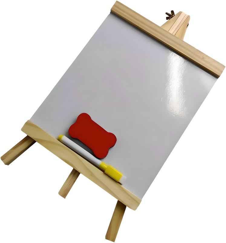 120 Pieces Whiteboard Stands (12cm x 23cm – Portable Dry Erase Board for Home – Office – Classroom)