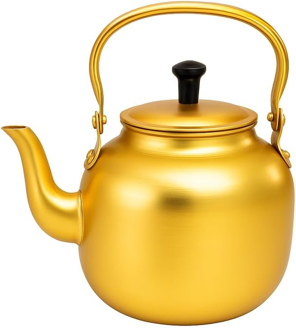 96 Pieces Golden Kettles (1.5L Electric Water Boiler – Stainless Steel – Fast Heating – Auto Shut-Off – Cordless Design)