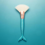 120 Pieces Flat Makeup Brush Blue - Flat Foundation & Concealer Brushes for Liquid & Cream (Synthetic Bristles Face Applicator)