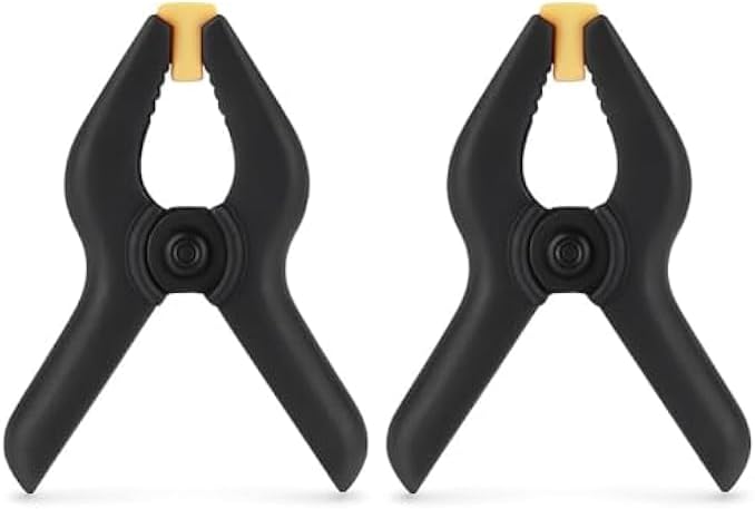 4 Inch Plastic A-Shaped Clips Pack of 2 - 4 Inch Clothes Pegs Laundry Clips Multi-Purpose Bag Sealing Clips