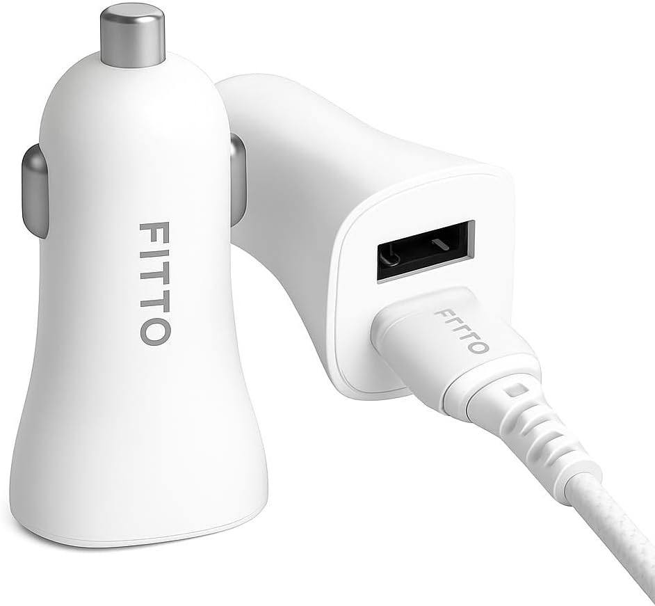 96 Pieces Fast Dual USB Car Lighter Charger Sets with Android Huawei Type C Cable