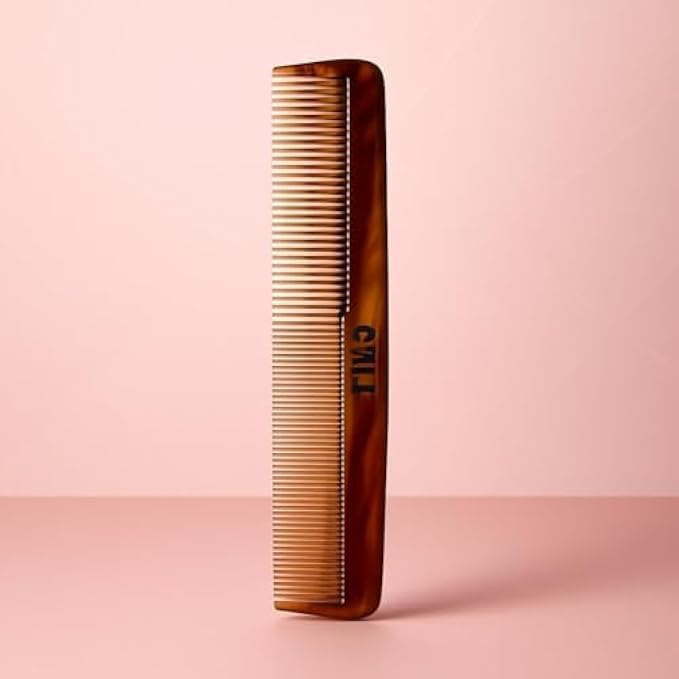 120 Pieces Fine Tooth Comb Brown - Narrow Tooth Hair Combs for Men & Women (Beard & Mustache Styling – Anti-Static Pocket Comb)