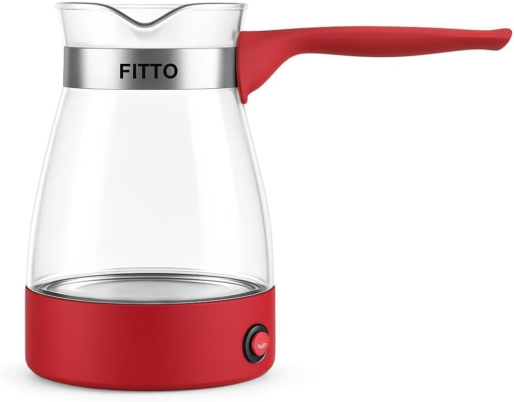 72 Pieces Portable Electric Tea & Coffee Makers (Turkish Coffee Pot - Electric Glass Kettle – Multi-Purpose – 17oz – Easy to Use & Clean)