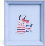 96 Pieces Wooden Photo Frames with Blue Border (5x7 Inch – Decorative Picture Frame for Home and Office)
