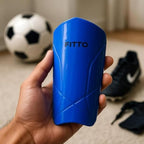 120 Pieces Blue Shin Guard Pads for Soccer and Sports Protection