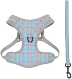 96 Pieces Dog & Cat Harness and Lead Set Size Ms (29x20cm Adjustable No-Pull Padded Breathable Nylon Vest Leash Reflective)