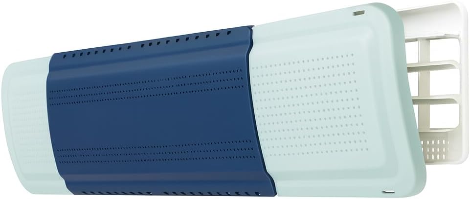 Adjustable Central Air Conditioning Windscreen - Blue