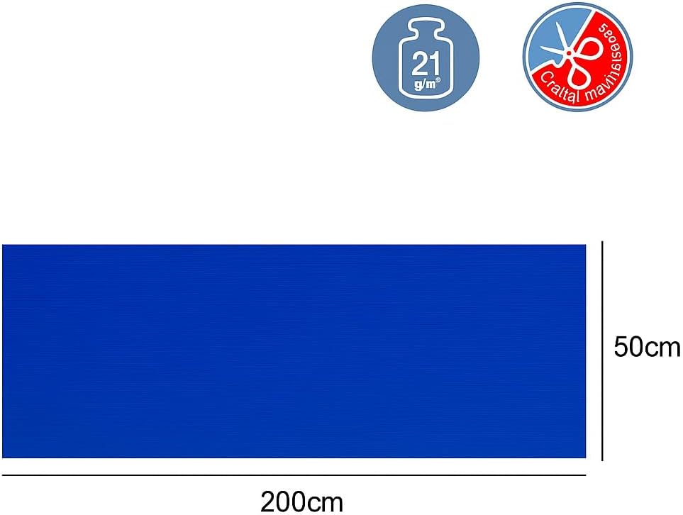 Crepe Paper Roll 200cm x 50cm Royal Blue for Crafts and Decorations