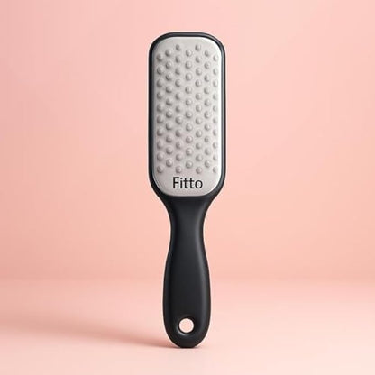 Stainless Steel Foot File Black – Callus Remover Pedicure Rasp Dead Skin Remover