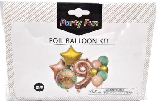 96 Pieces Foil Balloon Happy Birthday Party Decoration -s (Metallic – Colorful – Durable – Easy to Inflate for Home – Venue – & Event Celebrations – Amazon.ae)