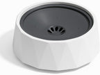 72 Pieces Cat & Dog Car Anti-Overflow Bowls (Filtered Design – 1L – White)