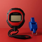 96 Pieces Stopwatch Timers with Whistle - Digital Sports Stopwatch with Lanyard (Lap Timer – Countdown & Alarm – Water-Resistant for Coaching)
